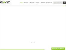 Tablet Screenshot of exaltplc.com